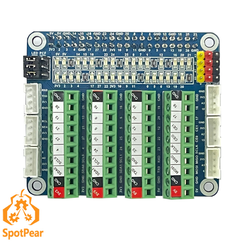 Pi Cooler - Raspberry Pi PCF8591 Mở Rộng Ban