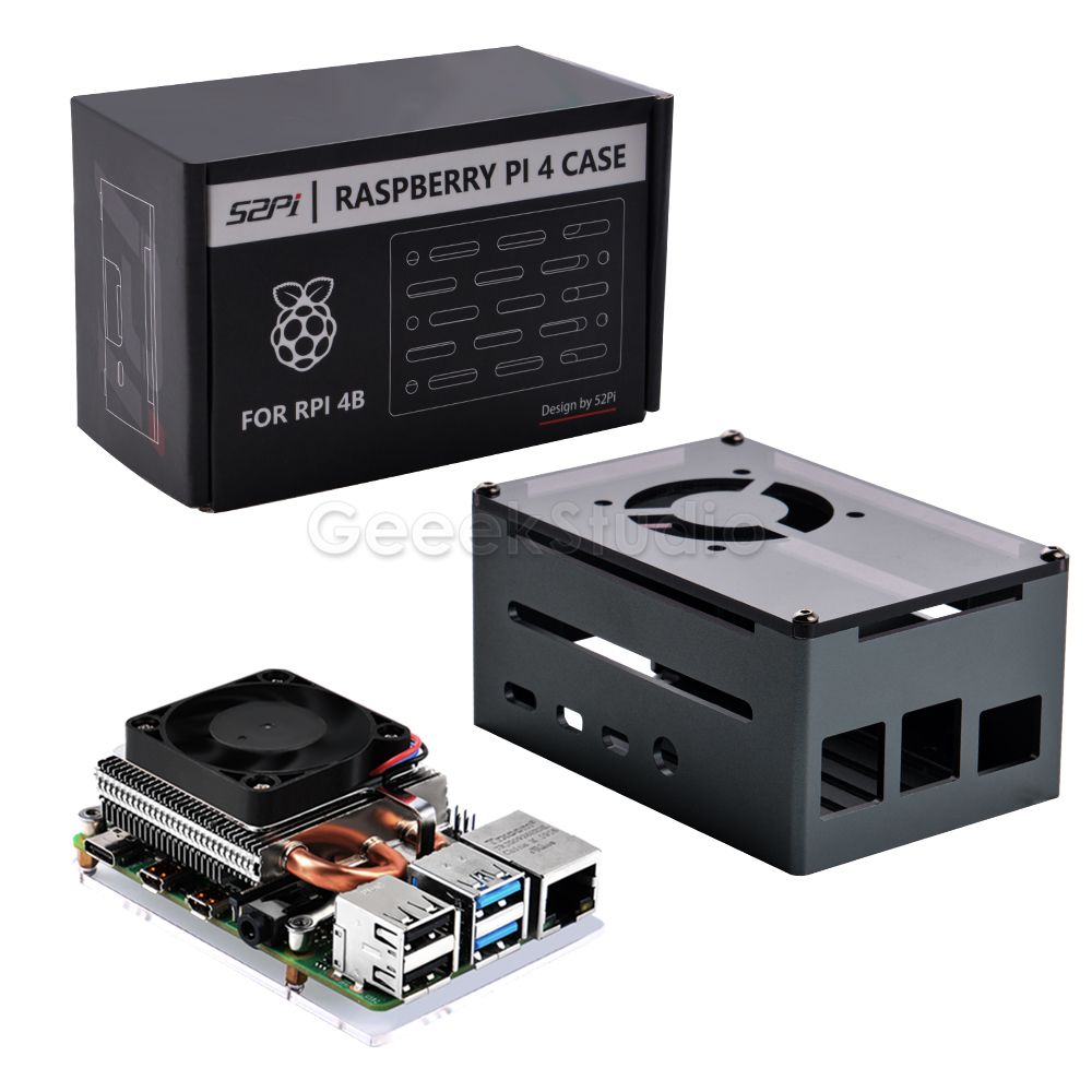 Pi 4 Case - Thấp Đá Tháp Làm Mát 7