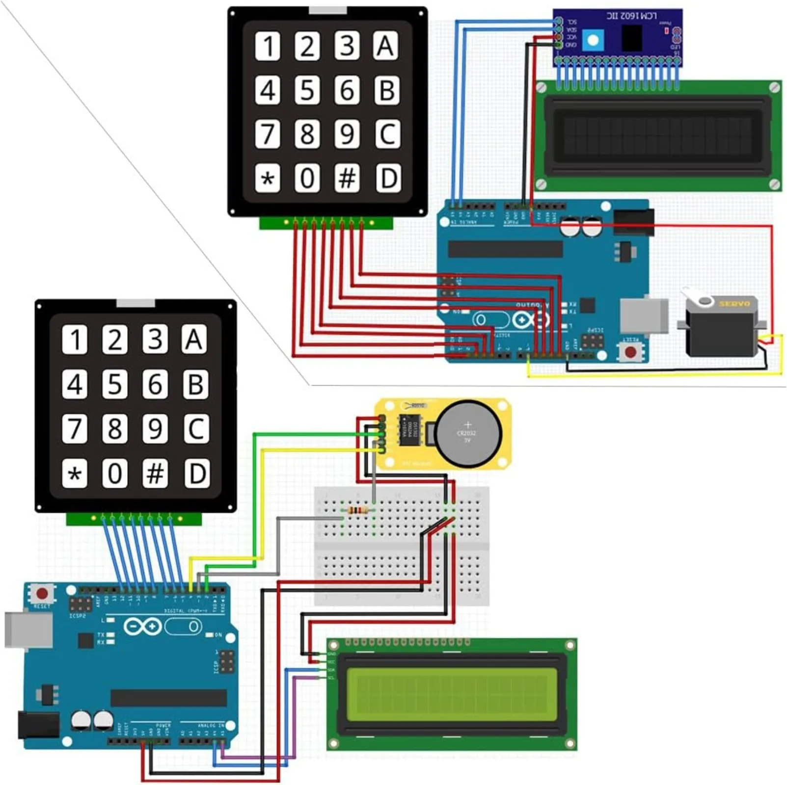 4x4 Matrix Membrane Keypad 16  - đánh giá và giá Arduino Kit