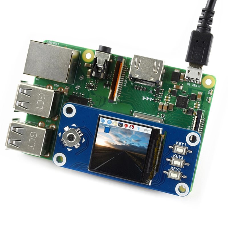 HAT For Raspberry Pi 1.3In IPS - đánh giá và giá Pi Zero
