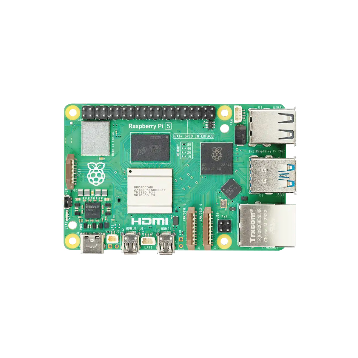 Raspberry Pi 5 4G/8G Controlle - đánh giá và giá Raspberry Pi Kit