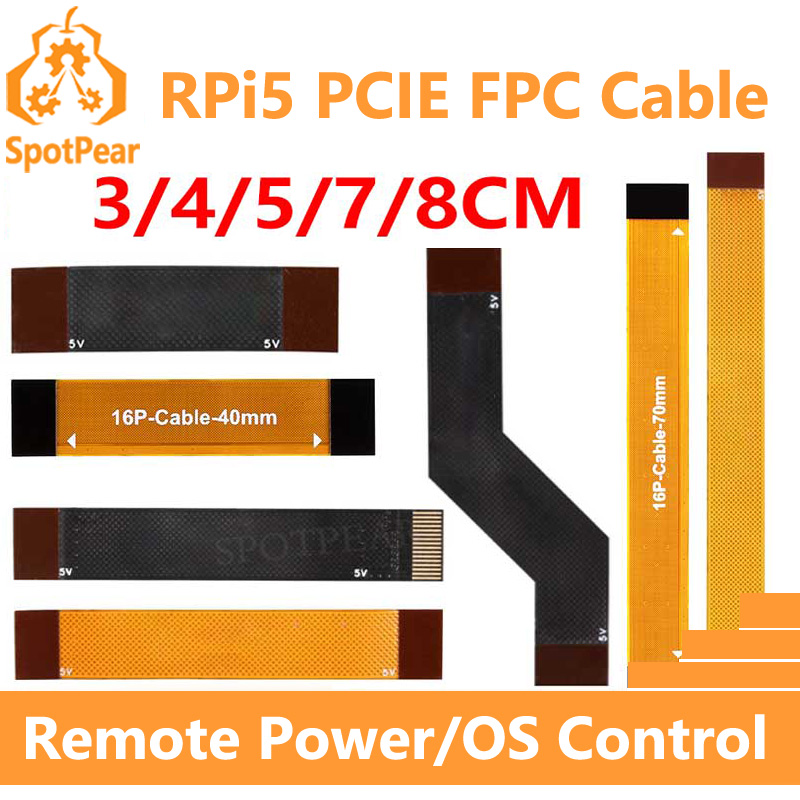 Raspberry Pi 5 PCIE FPC Cable  - đánh giá và giá Raspberry Pi 4