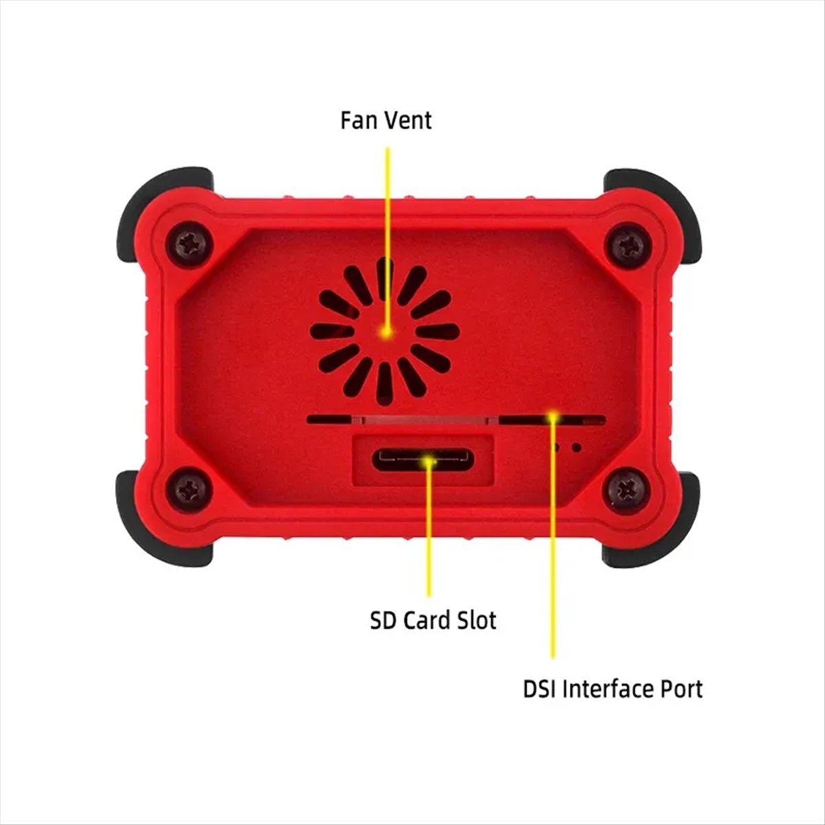 T1032C-For 4 Aluminum Case wit - đánh giá và giá Pi 4 Case
