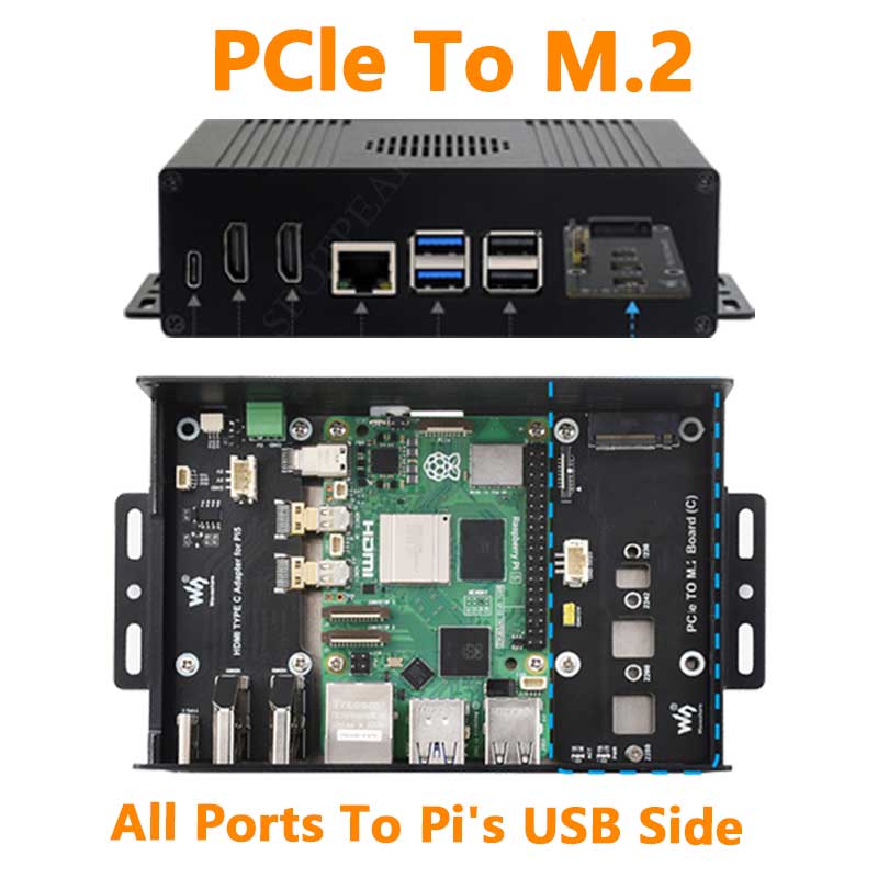 Raspberry Pi 5 Box Case Kit-C  - đánh giá và giá Raspberry Pi Kit