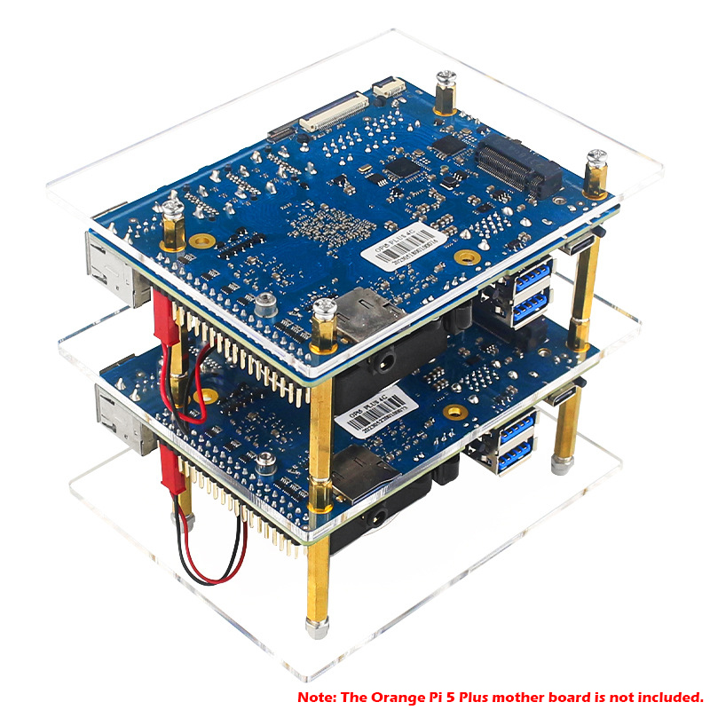 2 Layers Cluster Case Set for  - đánh giá và giá Pi 4 Case