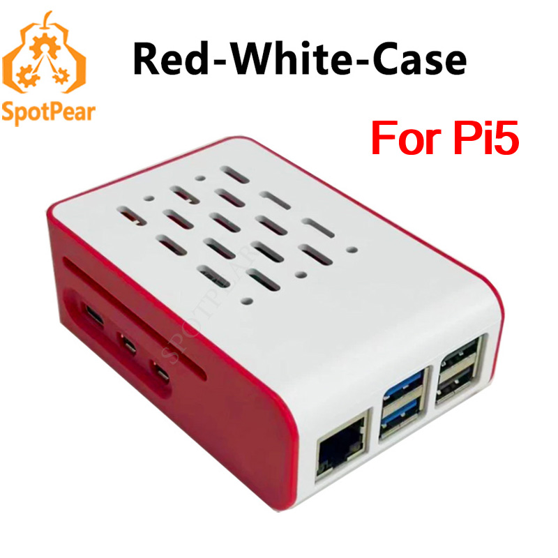 Raspberry Pi 5 Red-White cooli - đánh giá và giá Pi Cooler