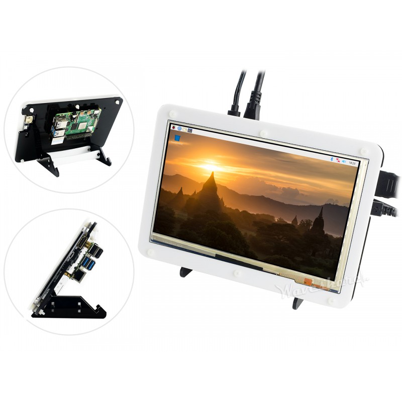 Raspberry Pi 4 Model B Display - đánh giá và giá Pi 4 Case