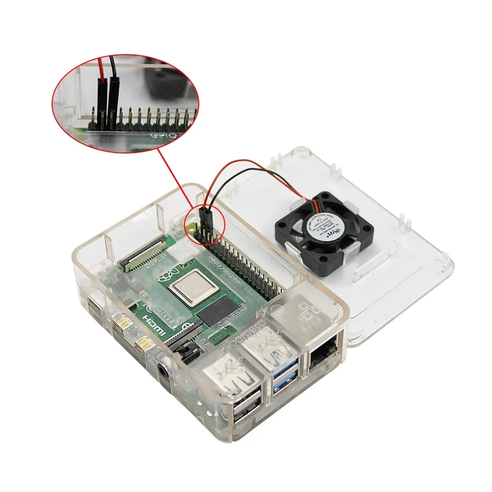Raspberry Pi 4 8G 4G 2G Starte - đánh giá và giá Pi 4 Case