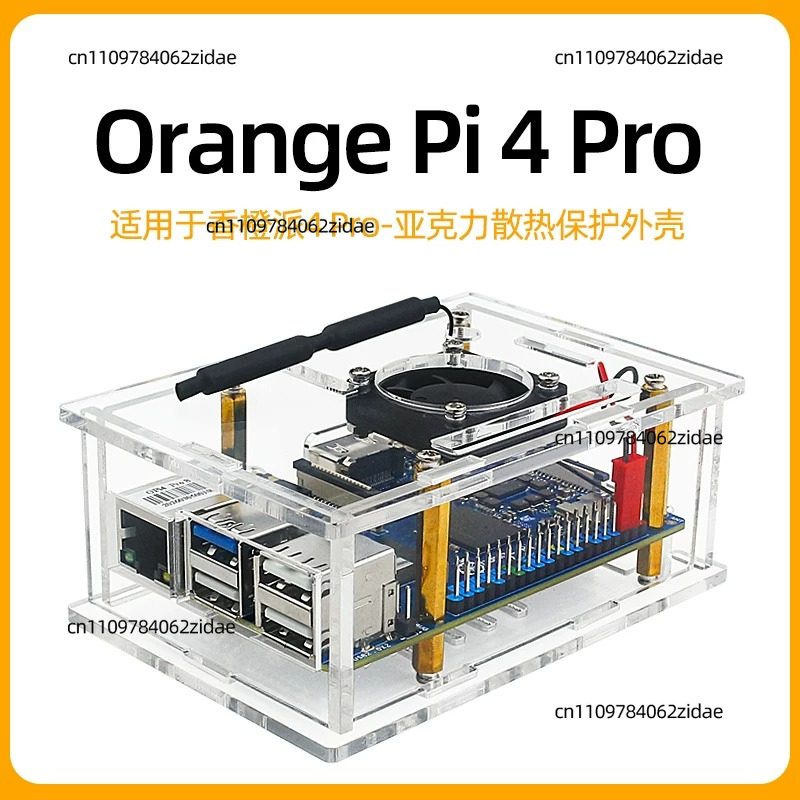 For Orange Pi 4PRO Acrylic Cas - đánh giá và giá Pi 4 Case