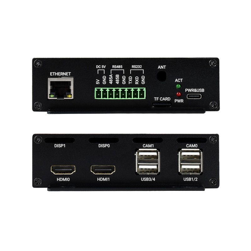Waveshare CM4-IO-POE-BOX-B,PoE - đánh giá và giá Pi 4 Case