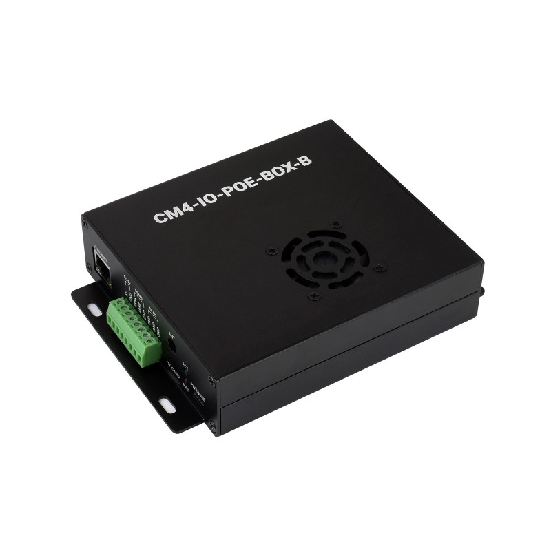 Waveshare CM4-IO-POE-BOX-B,PoE - đánh giá và giá Pi 4 Case