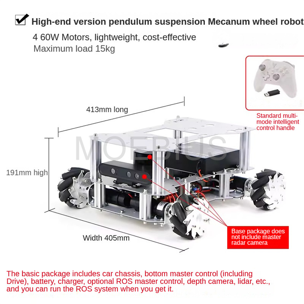 Big Load ROS2 Autopilot Mecanu - đánh giá và giá Raspberry Pi 5