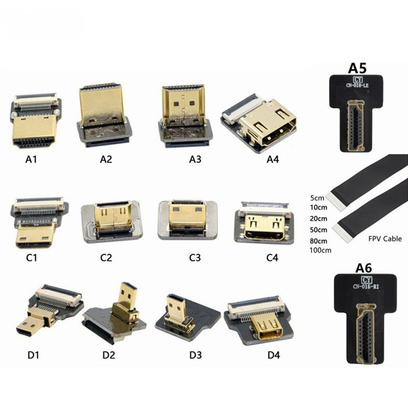 Ribbon FPV HDMI-Compatible Con - đánh giá và giá Pi Camera Cable