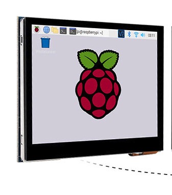 3.5inch Capacitive Touch Scree - đánh giá và giá Raspberry Pi